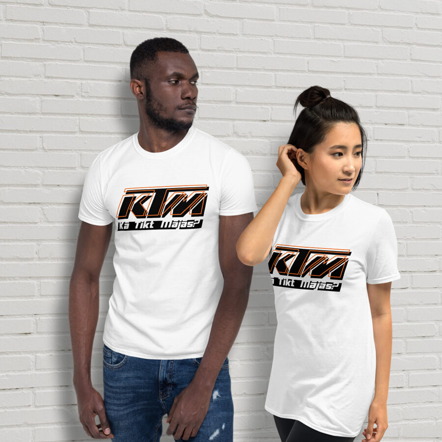 "Kā Tikt Mājās" KTM T-krekls- apģērbs-motobraucējam